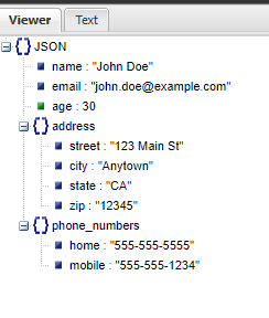 create json data in javascript